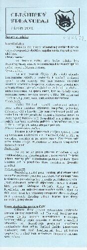 Olešnický zpravodaj