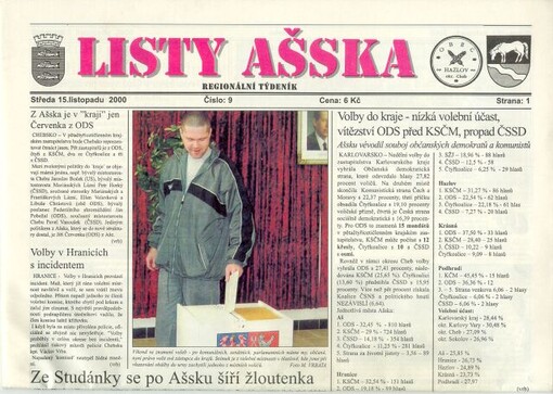 Listy Ašska : regionální týdeník 