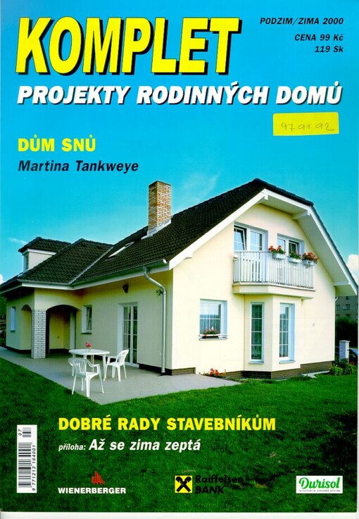 Komplet : projekty rodinných domů