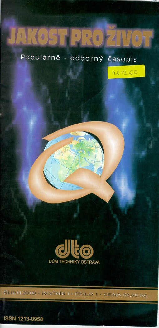 Jakost pro život : populárně-odborný časopis