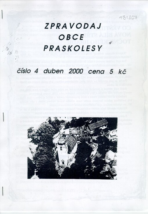 Zpravodaj obce Praskolesy