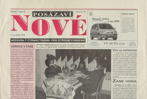 Nové : nezávislý čtrnáctideník středního Posázaví