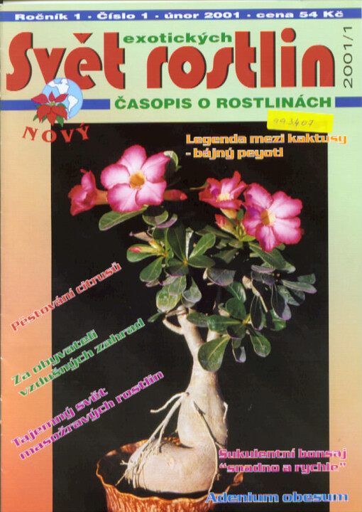 Svět exotických rostlin : časopis o rostlinách