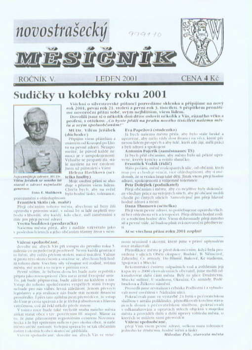 Novostrašecký měsíčník