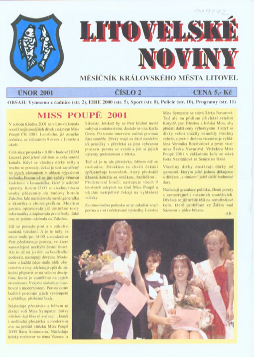 Litovelské noviny : měsíčník královského města Litovel