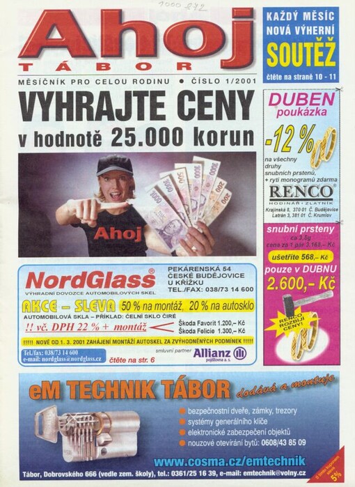 Ahoj Tábor : měsíčník pro celou rodinu