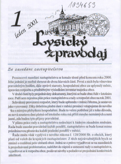 Lysický zpravodaj
