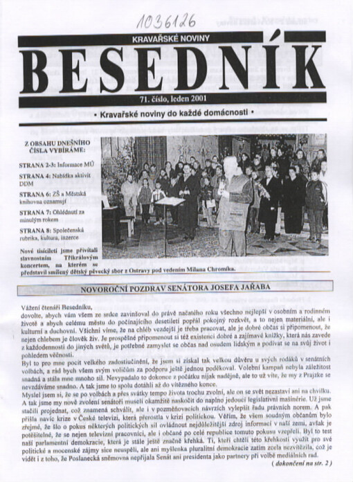 Besedník : kravařské noviny