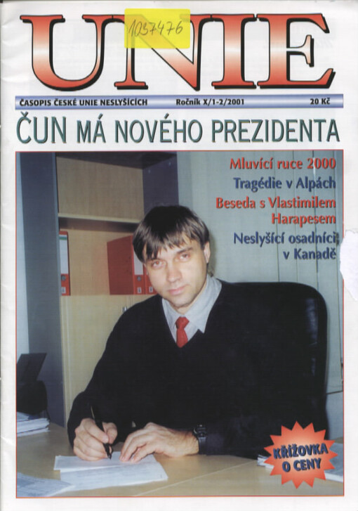 Unie : časopis České unie neslyšících