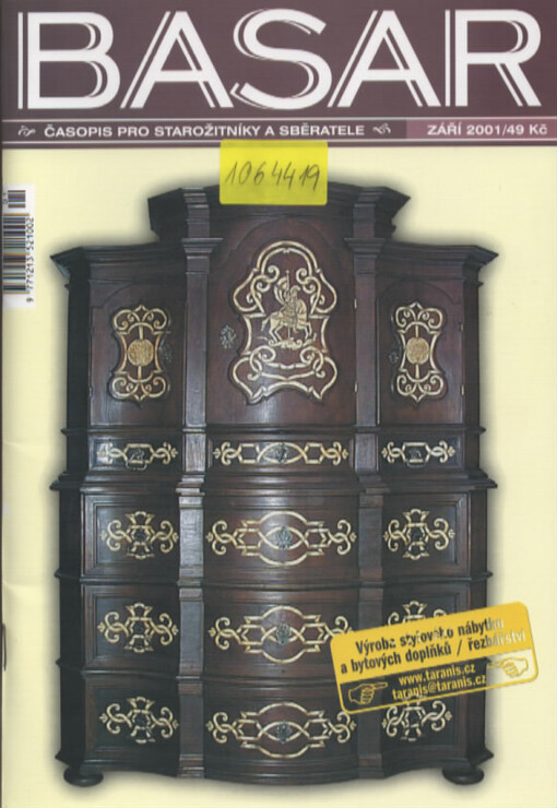 Basar : časopis pro starožitníky a sběratele