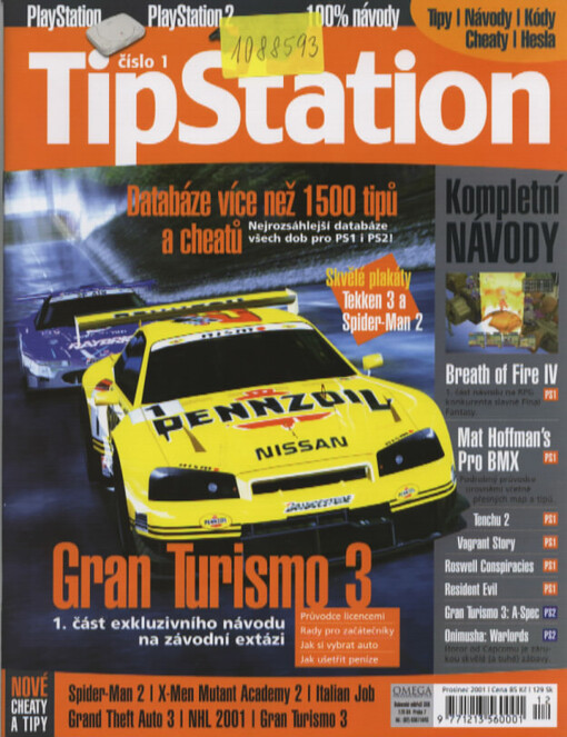 TipStation : PlaStation. PlayStation 2. 100% návody : tipy, návody, kódy, cheaty, hesla