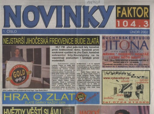 Novinky : novinky z radia Faktor