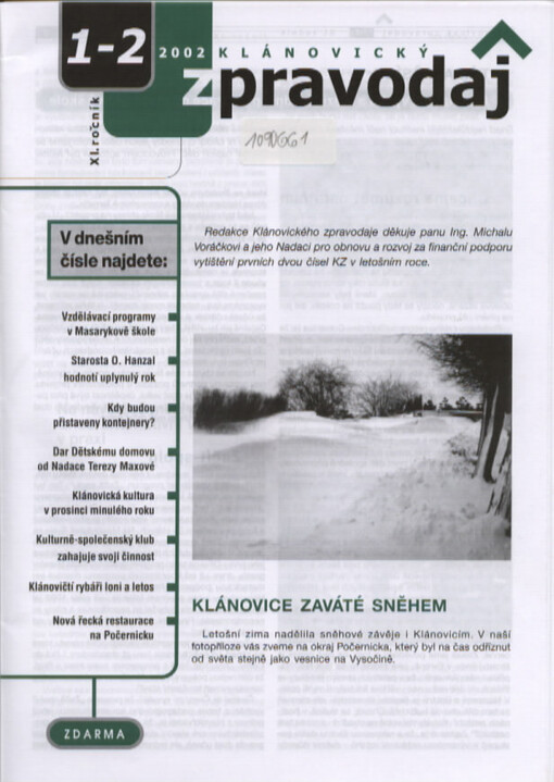 Klánovický zpravodaj