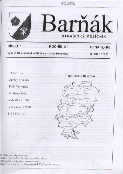 Barňák : strašický měsíčník