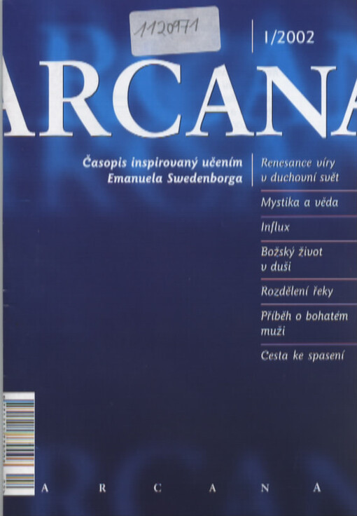 Arcana : časopis inspirovaný učením Emanuela Swedenborga