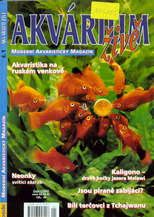 Akvárium živě : moderní akvaristický magazín