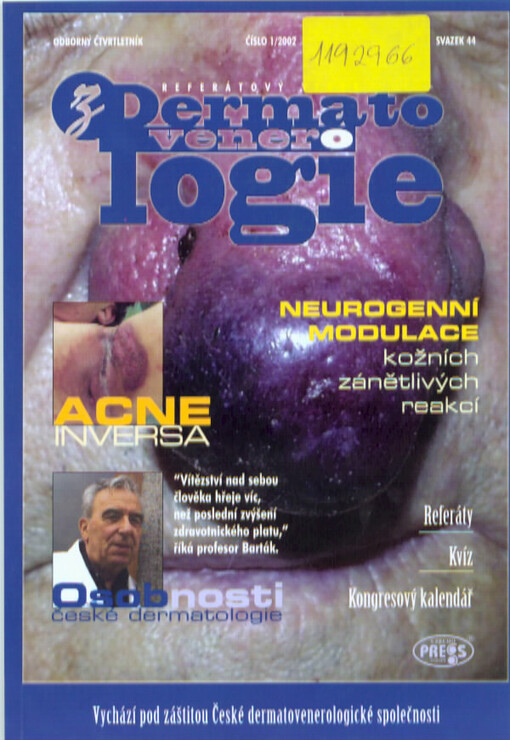 Referátový výběr z dermatovenerologie : odborný čtvrtletník