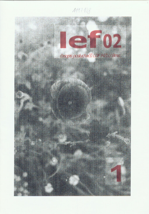 LEF : časopis posluchačů LDF MZLU Brno