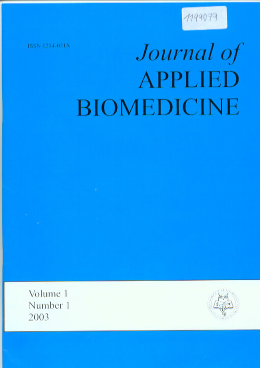 Journal of applied biomedicine