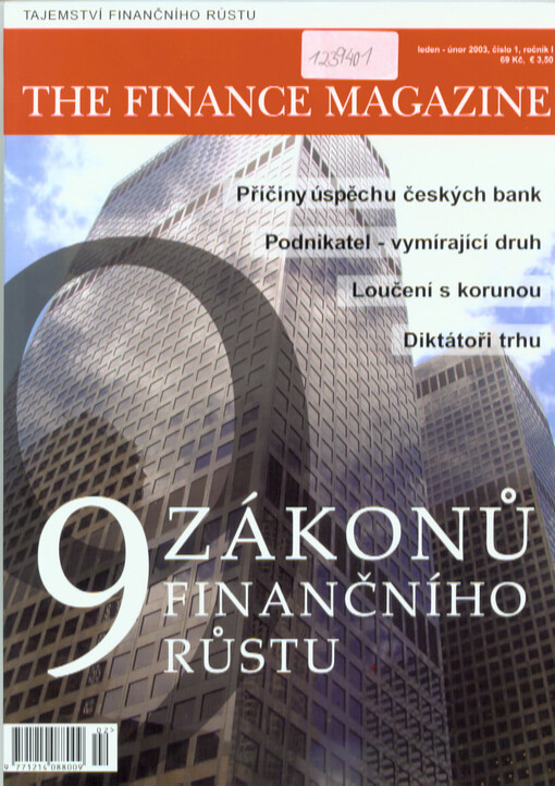 The Finance magazine : tajemství finančního růstu