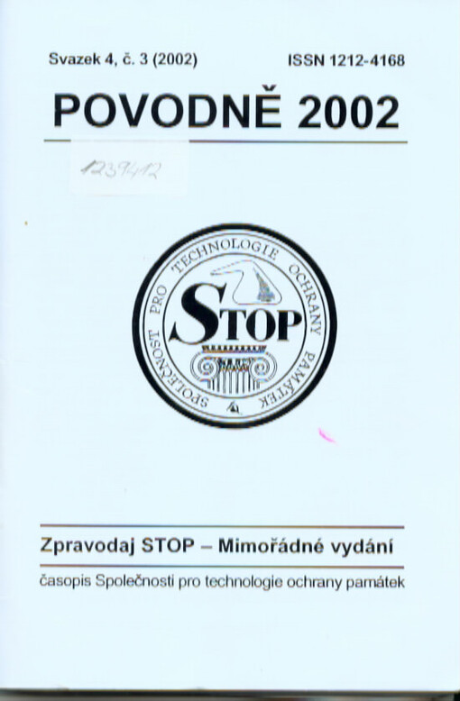 Zpravodaj STOP : časopis Společnosti pro technologie ochrany památek