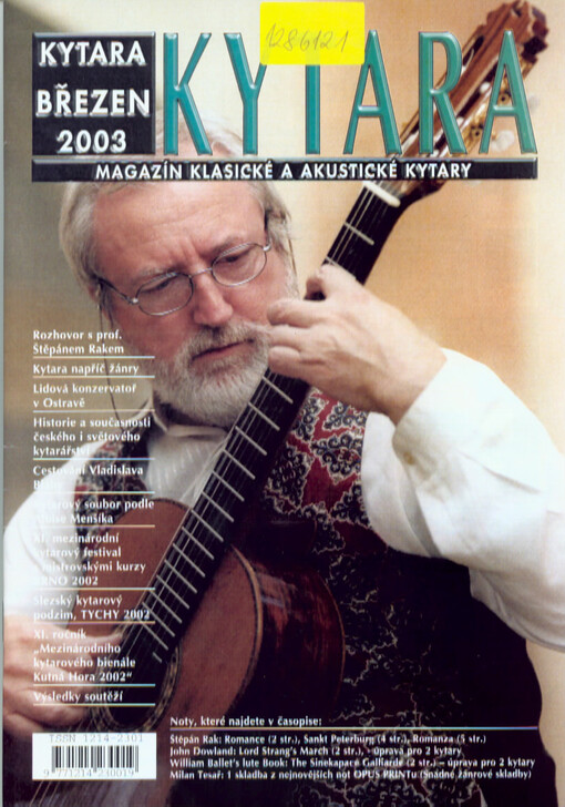 Kytara : magazín klasické a akustické kytary