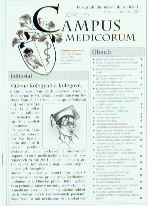 Campus medicorum : postgraduální měsíčník pro lékaře