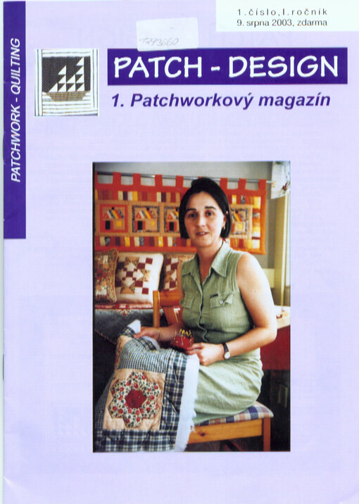 PATCH - DESIGN : 1. patchworkový magazín : patchowork - quilting