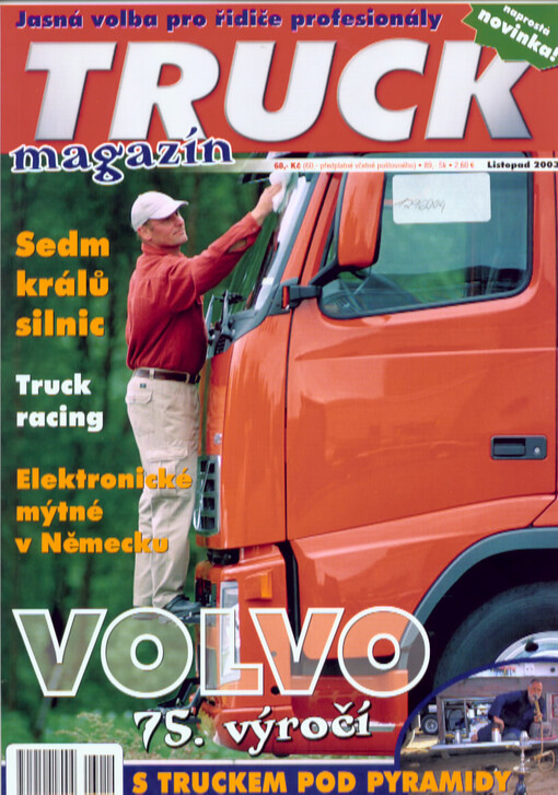 TRUCK magazín : jasná volba pro řidiče profesionály