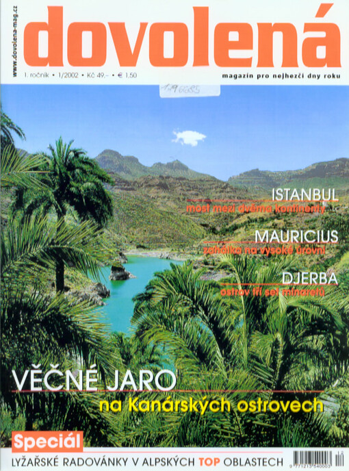 Dovolená : magazín pro nejhezčí dny roku