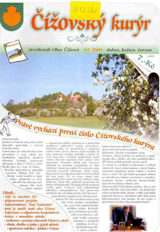 Čížovský kurýr : čtvrtletník obce Čížová