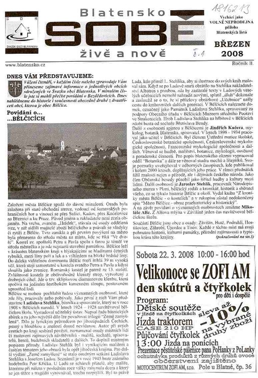 Blatensko sobě : živě a nově
