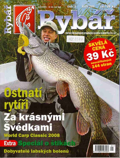 Rybář : partner mezinárodního rybářského časopisu Blinker pro ČR a SR