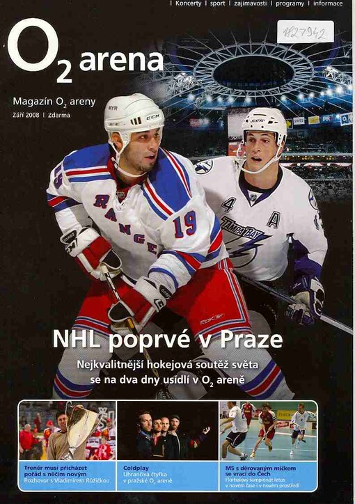 O2 arena : magazín O2 areny