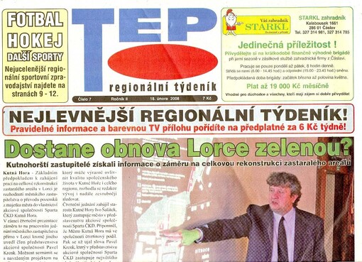 Tep : regionální týdeník