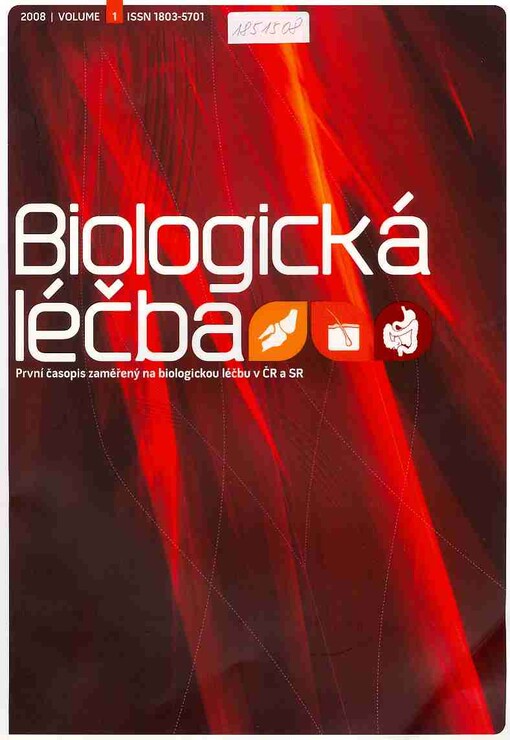 Biologická léčba : první časopis zaměřený na biologickou léčbu v ČR a SR