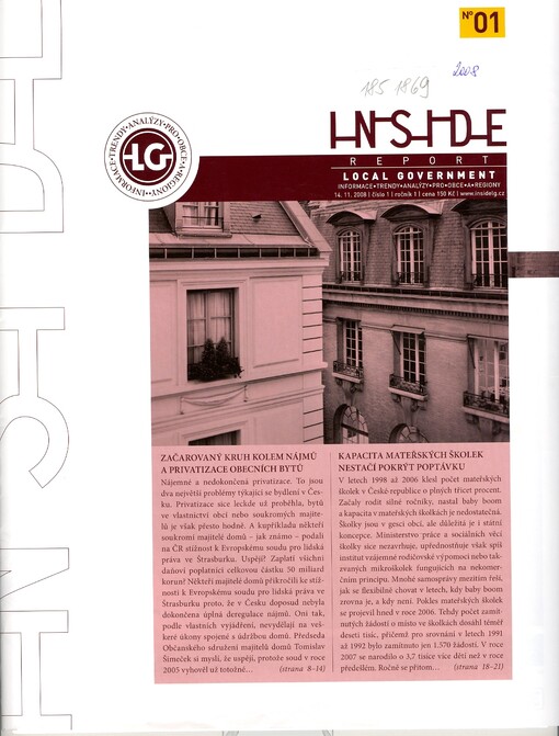 Inside Local Government Report : informace - trendy - analýzy - pro obce a regiony