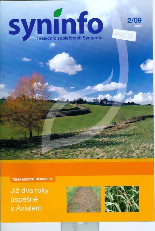 Syninfo : měsíčník společnosti Syngenta