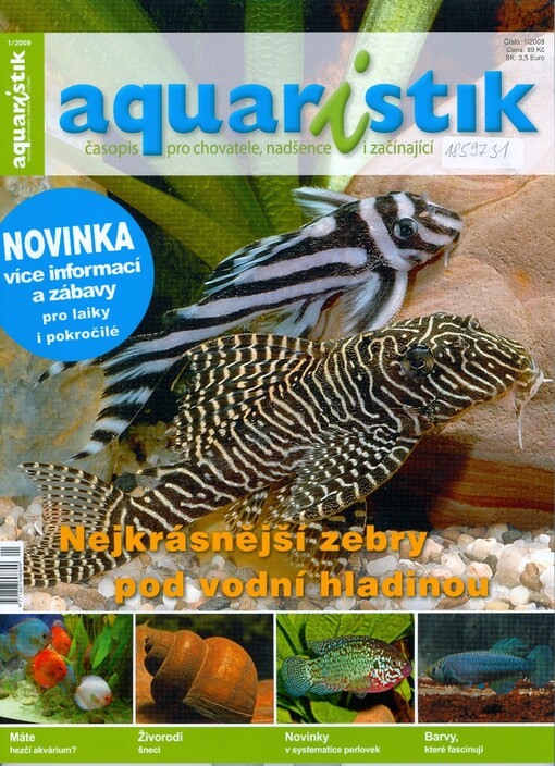 Aquaristik : časopis pro chovatele, nadšence i začínající