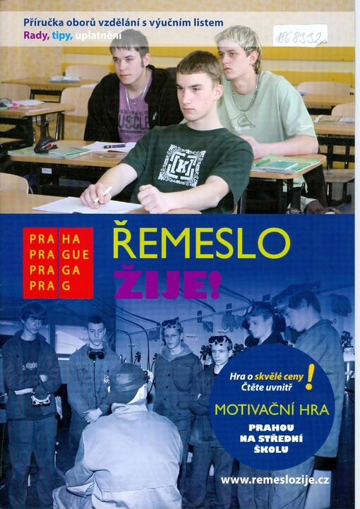 Řemeslo žije! : příručka oborů vzdělání s výučním listem