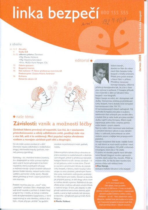 Bulletin Sdružení Linka bezpečí