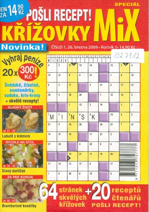Křížovky mix : pošli recept!