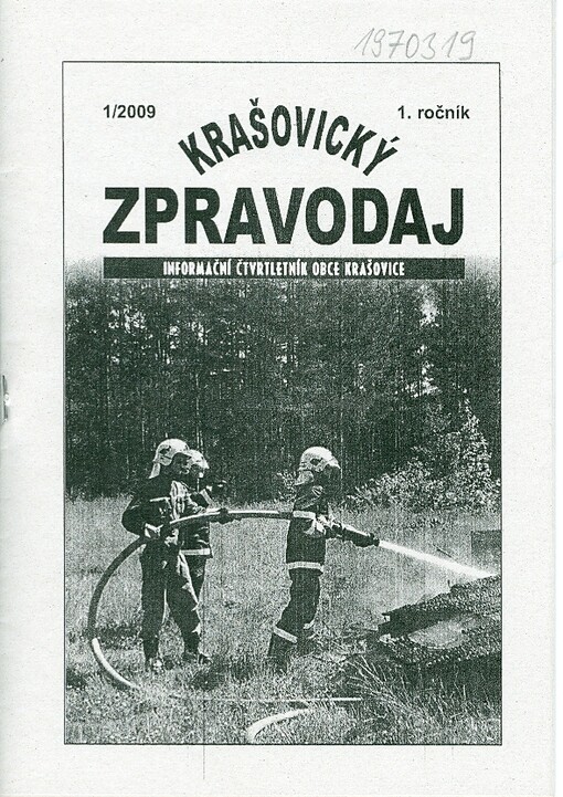 Krašovický zpravodaj : informační čtvrtletník obce Krašovice