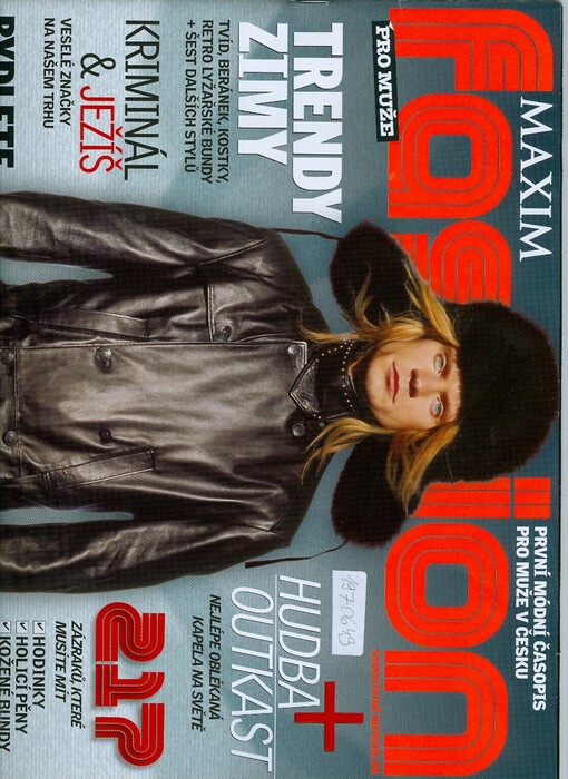 Maxim fashion : první módní časopis pro muže v Česku