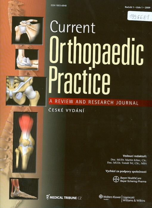 Current orthopaedic practice : a review and research journal : české vydání