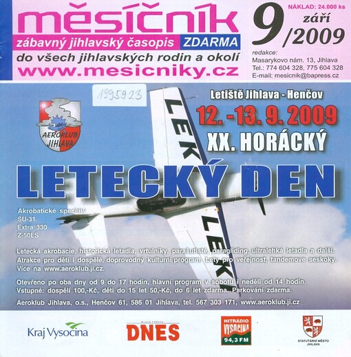 Měsíčník : zábavný jihlavský časopis do všech jihlavských rodin a okolí