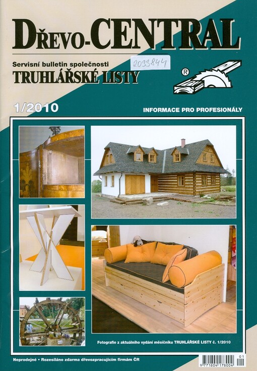 Dřevo-CENTRAL : servisní bulletin společnosti Truhlářské listy