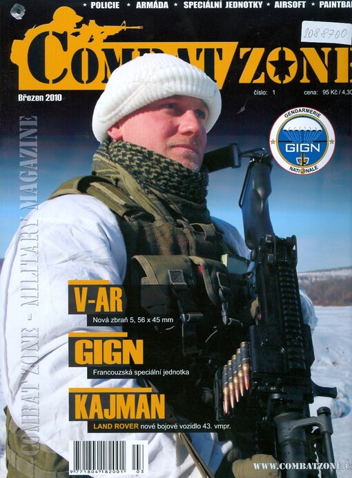 Combat zone : military magazine : policie - armáda - speciální jednotky - airsoft - paintball