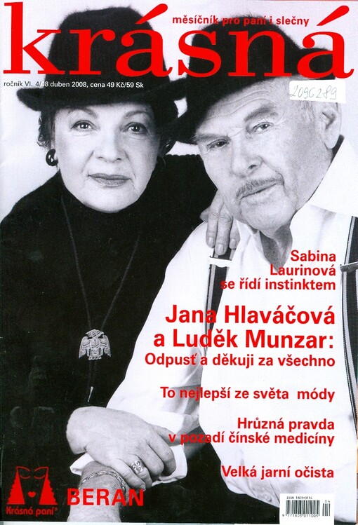 Krásná : měsíčník pro paní i slečny