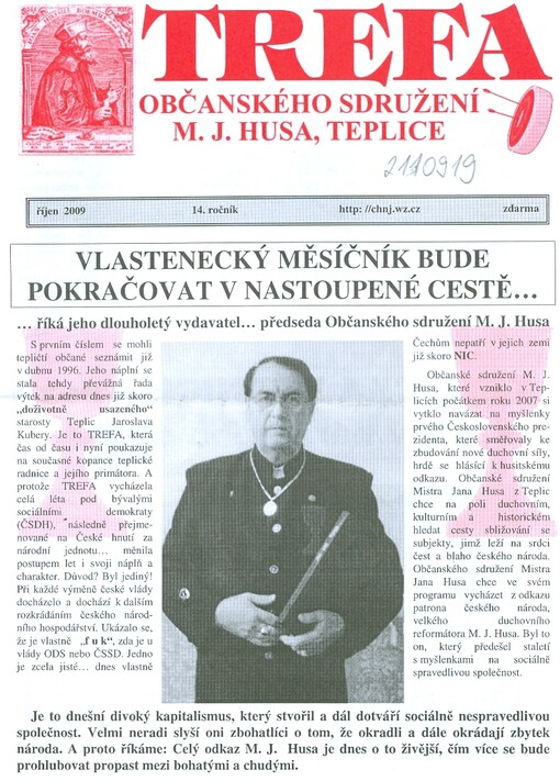 Trefa Občanského sdružení M. J. Husa, Teplice